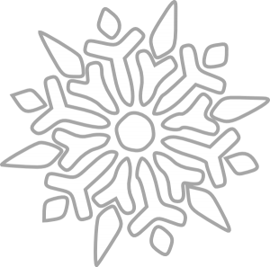 Snowflake PNG image-7588